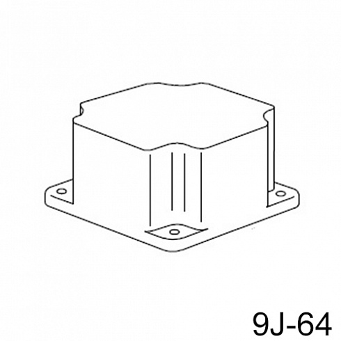 9J-64 Крышка насоса 