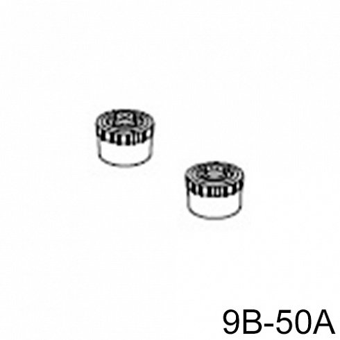 9B-50 Ножки резиновые задние