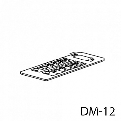 DM-12 Панель управления
