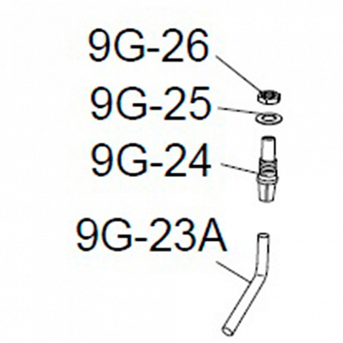 9G-24 Трубка для воды