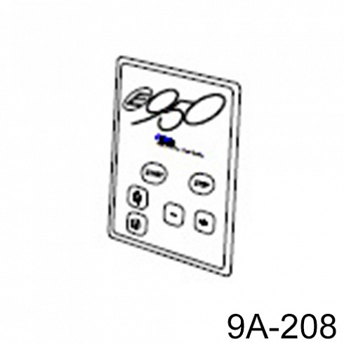 9A-208 Пленка/кнопки
