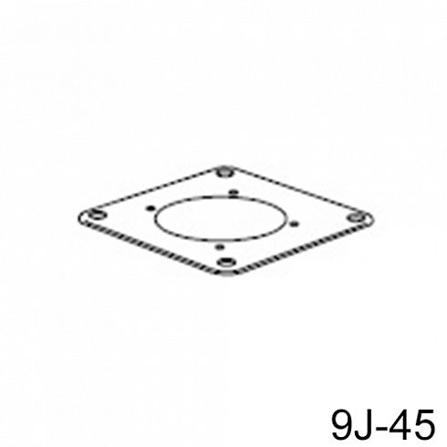9J-45 Крепеж мотора